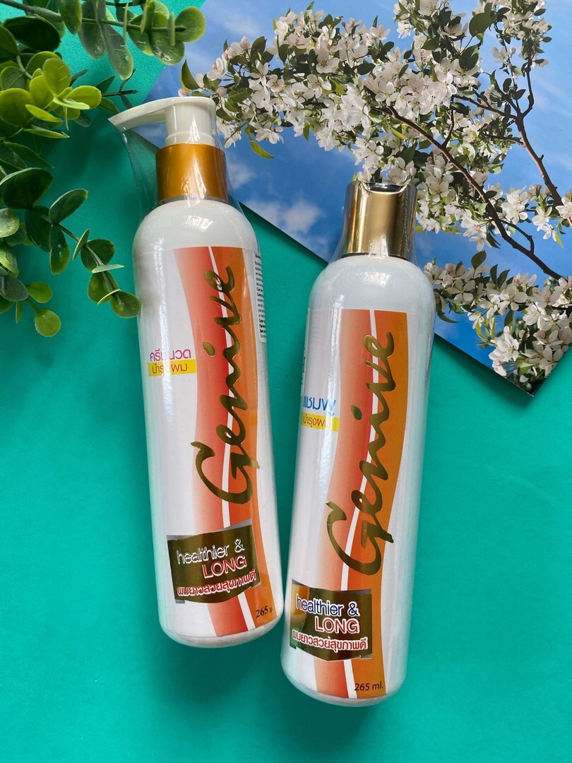Кондиционер из Таиланда для роста волос Genive Long Hair Fast Growth Conditioner 265 мл. ТАЙЛАНД