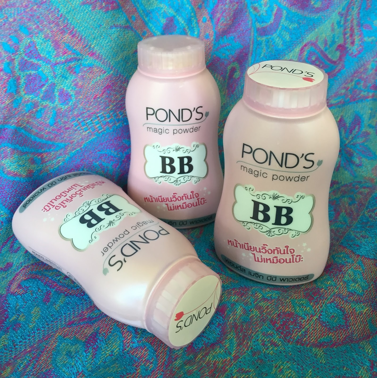 Популярная Тайская пудра ВВ для лица BB Magic Powder POND'S 50 гр. купить пудру из таиланда