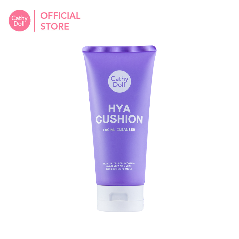 Тайская пенка для умывания лица Cathy Doll Hya Cushion FACIAL FOAM CLEANSER 120 мл.